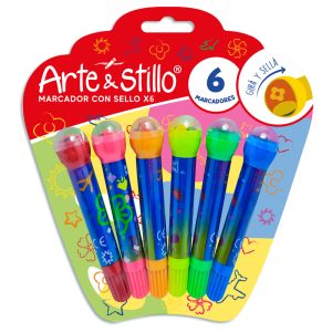 Marcador con sello Arte & Stillo® x6