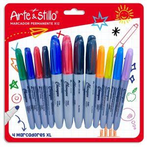 Marcador permanente Arte & Stillo® x12