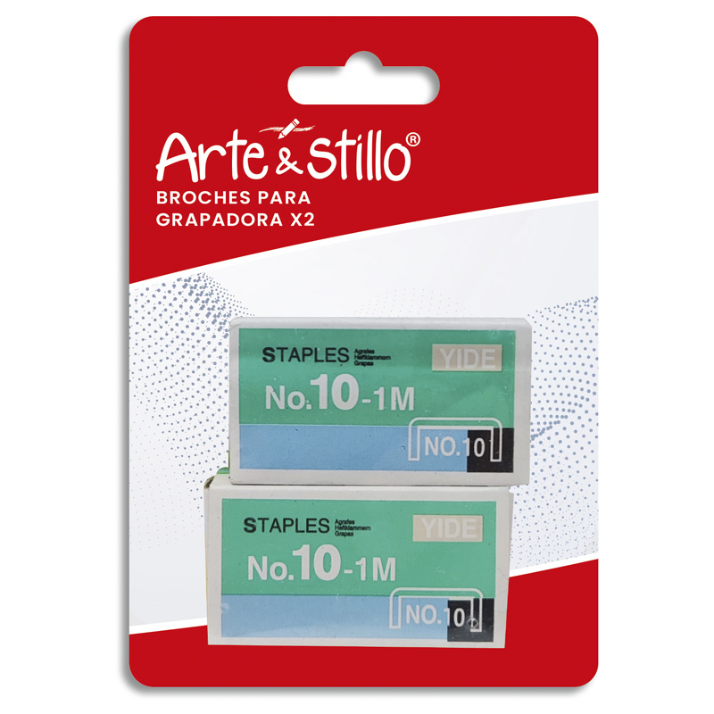 Broches para grapadora Arte & Stillo® x2
