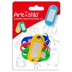 Llavero identificador x4