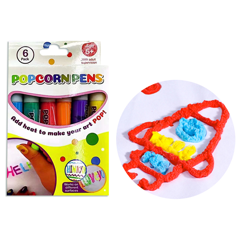 Marcador efecto pop (requiere calor) x6