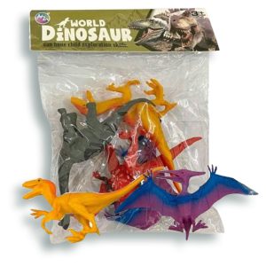 Dinosaurio x4 en bolsa