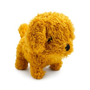 Perro de peluche con movimiento