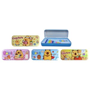 Cartuchera de metal Sweet Capybara