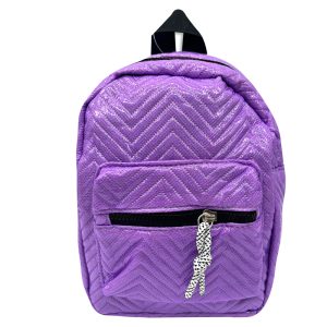 Mochila Zigzag 1 cierre y bolsillo al frente