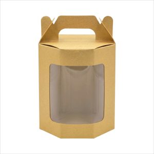 Caja de regalo con visor x12