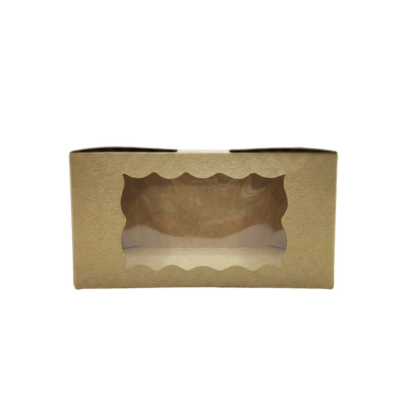 Caja de regalo con visor x12