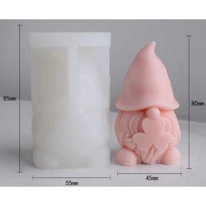 Molde de silicona Elfo con trébol