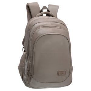 Mochila Bonus® Culture 3 cierres con bolsillos laterales de red