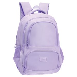Mochila Bonus® Culture 2 cierres con bolsillos laterales de red