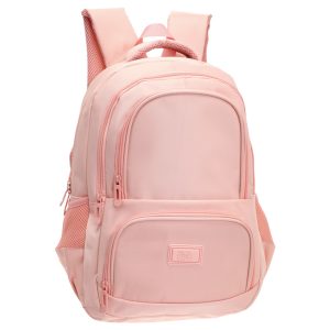 Mochila Bonus® Culture 2 cierres con bolsillos laterales de red