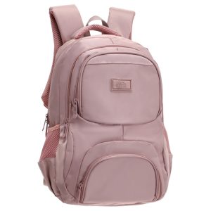 Mochila Bonus® Culture 2 cierres con bolsillos laterales de red