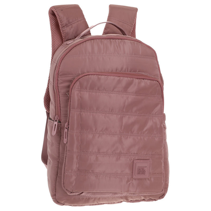 Mochila Bonus® Culture 1 cierre capitoneada con bolsillos laterales