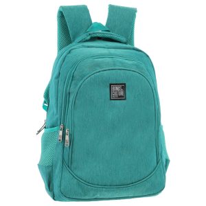 Mochila Bonus® Culture 3 cierres con bolsillos laterales de red