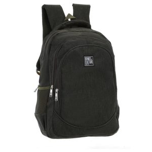 Mochila Bonus® Culture 3 cierres con bolsillos laterales de red