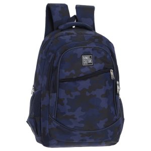 Mochila Bonus® Culture 3 cierres con bolsillos laterales de red