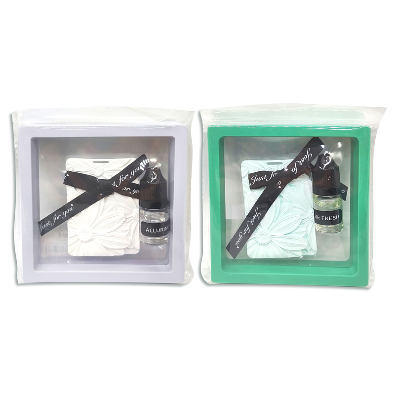 Set aromático con piedra de yeso difusora