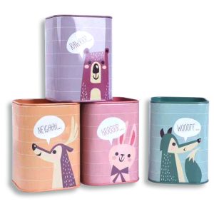 Alcancía de metal Forest