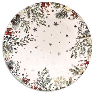 Plato plástico Stars