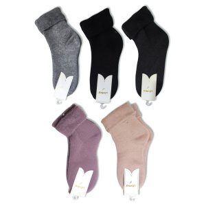 Media de dama con puño volcado