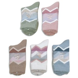 Media de dama soft Zigzag