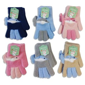 Guante infantil plush delfin