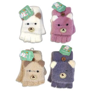 Guante mitón infantil Oso