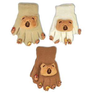 Guante infantil con apliques Capy