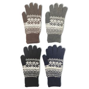 Guante de hombre tejido Snow