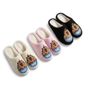 Pantufla de dama plush Capy
