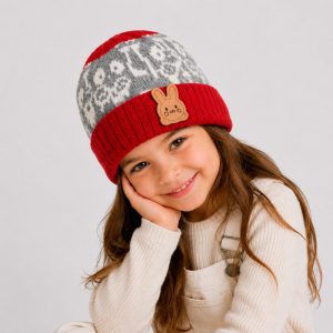 Alternative view of Gorro morley infantil Dino