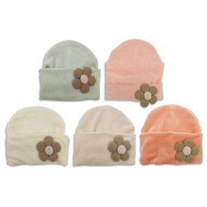 Gorro infantil Flor