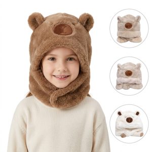 Gorro bufanda peluche Capy