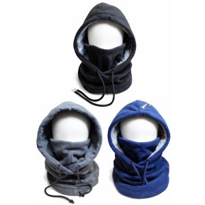 Pasamontaña con forro de piel