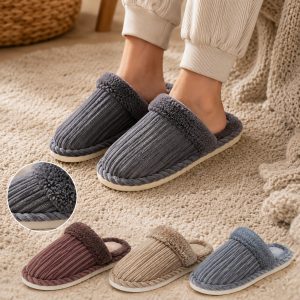 Alternative view of Pantufla de hombre líneas