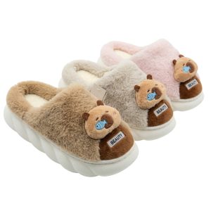 Pantufla juvenil Hello Capy