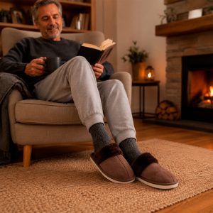 Alternative view of Pantufla de hombre