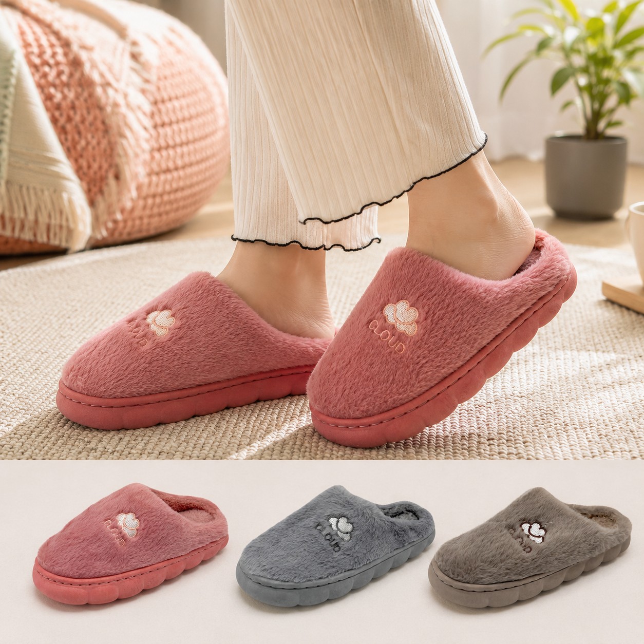 Pantufla de dama Cloud - Imagen 2