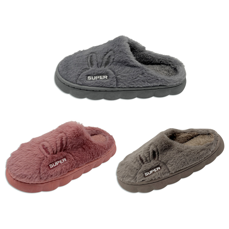 Pantufla de dama Super Bunny