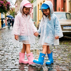 Alternative view of Bota de lluvia infantil Rainbow