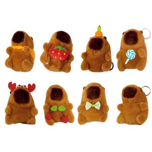 Llavero capybara de peluche