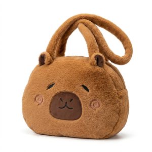 Cartera de peluche Capybara