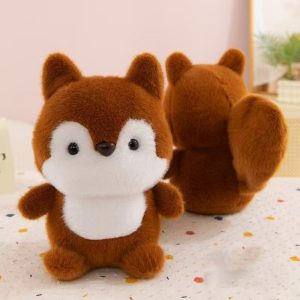 Panda rojo de peluche