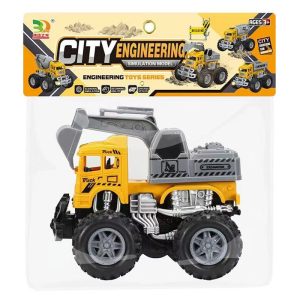 Camión de construcción City Engineering en bolsa