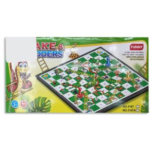 Juego de mesa Snake and Ladders en caja