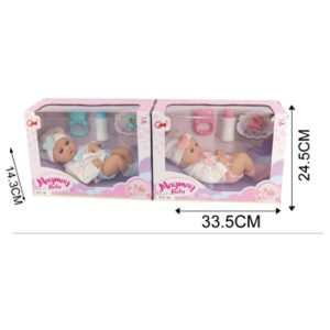 Bebote Maymay Baby con accesorios en caja con ventana