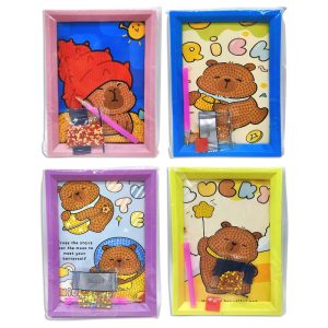 Pintura con diamante 5D con marco