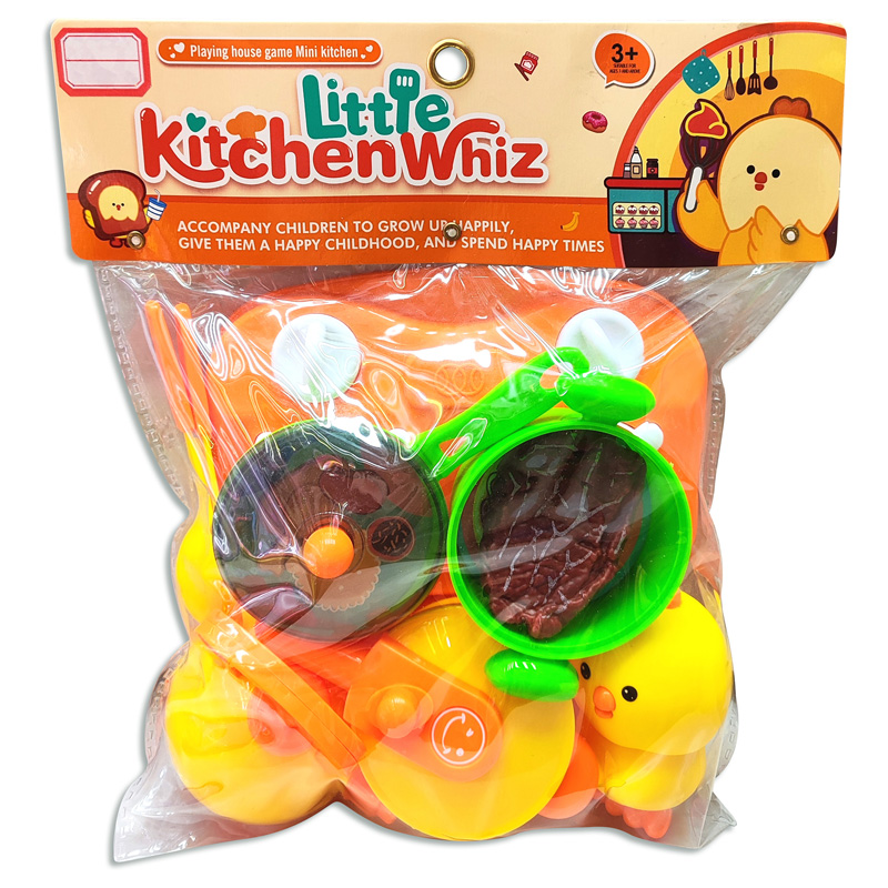 Juego de cocina con patito en bolsa