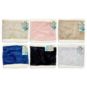 Cuellera polar infantil lisa