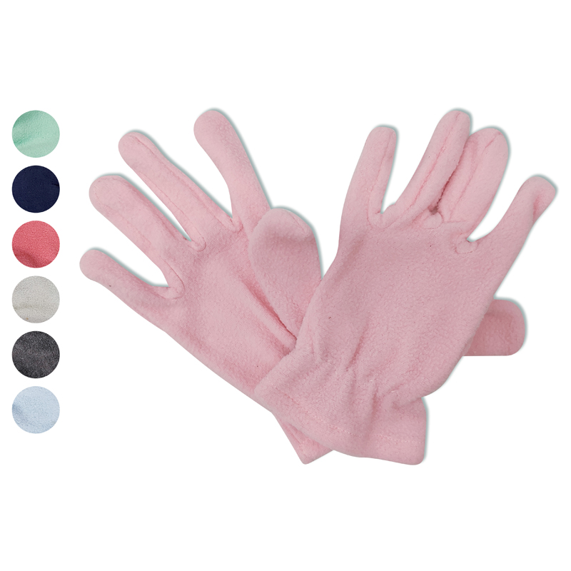 Guante de dama polar liso